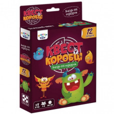 Настольная игра "Квест в коробке Монстры" VT5902-02 инструкция 12 карточек с заданиями