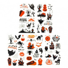 Набор детских временных тату «Хэллоуин №1» kids-tatto-halloween-set5-01