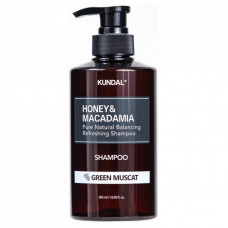 Шампунь Kundal Honey & Macadamia Nature Shampoo Green Muscat 500 мл (8809809421700)