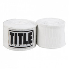 Бинт для спорта Title Boxing Select 180" Semi Elastic Mexican 4.5м White (SMHW XL WH)