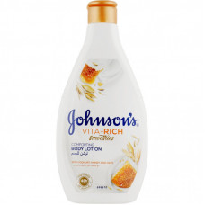 Лосьон для тела Johnson's Vita-Rich Ухаживающий с йогуртом, овсом и медом 400 мл (3574661385723)