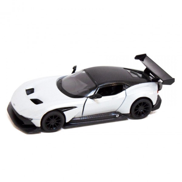 Автомодель металл "Aston Martin Vulcan" Kinsmart KT5407W, 1:38 Инерционная (Белый)