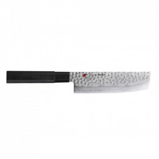 Кухонный нож Kasumi Kuro Damascus Nakiri 165 mm (K-36017)