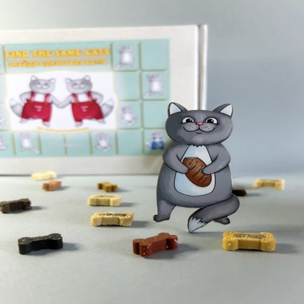 Настольная игра "Найди одинаковых кошек" Ubumblebees (ПСД217) PSD217 на внимание Настольная игра "Найди одинаковых кошек" Ubumblebees (ПСД217) PSD217 на внимание