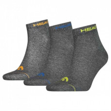 Носки Head Quarter 3P Unisex 761011001-002 3 пари Темно-сірий 35-38 (8718824970370)