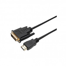 Кабель мультимедийный HDMI M to DVI M 1.8m 24+1pin Dynamode (DM-CL-HDMI-DVI-1.8M)