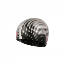 Шапка для плавания Speedo Rev Moud Silc Cap AU сріблястий, чорний 8-09337D668 OSFM (5053744485621)