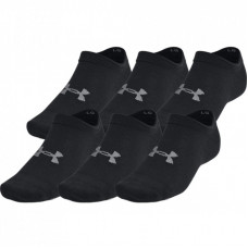 Носки Under Armour 1382611-001 Essential No Show 6 пар чорний MD (196885585142)