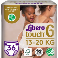 Подгузники Libero Touch Размер 6 (13-20 кг) 36 шт (7322541750255)