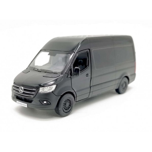 Игрушечная модель Автобуса MERCEDES-BENZ Sprinter KT5426W инерционная (Черный)
