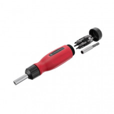 Отвертка реверсивная с комплектом насадок 12 ед INTERTOOL VT-1003 (119370)
