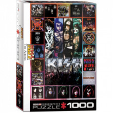 Пазл Eurographics KISS. Альбомы 1000 элементов (6000-5305)