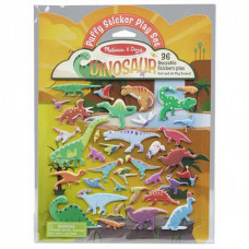 Набор для творчества Melissa&Doug объемные многоразовые наклейки Динозавры (MD30521)