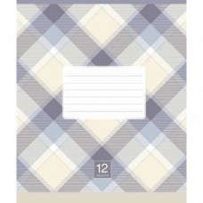 Тетрадь ученическая "Plaid pattern" 024-3345K-1 в клетку, 24 листа