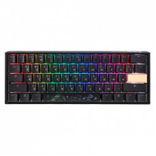 Клавиатура Ducky One 3 Mini Cherry MX Silent Red RGB UA USB Black (DKON2161ST-SUAPXCLAWSC1)
