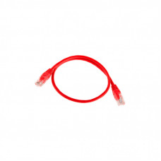 Патч-корд 0.25м, RJ-45, Cat.5e, CU, медь, красный Ritar (PCR-CU/0.25Rd / 04263)