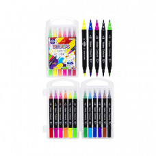 Детские Фломастеры "Двусторонний" COLOR-IT 195-12 12 цветов