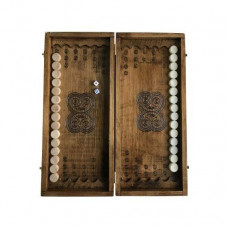 Нарды деревянные ручной работы Backgammon 2 NR– 4540, 16 светлых, 16 темных