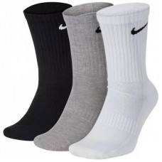 Носки Nike U NK EVERYDAY CUSH CREW 3PR SX7664-964 46-50 3 пари Білий/Чорний/Сірий (194955549155)