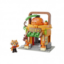 Конструктор Pantasy Kung Fu Panda Кунгфу Панда Мини Вид на улицу - Фруктовая лавка Тигрицы (86508)