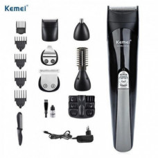 Машинка для стрижки Kemei KM-600 11 в 1 триммер бритва (106970)