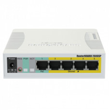 Коммутатор сетевой Mikrotik CSS106-1G-4P-1S_бн