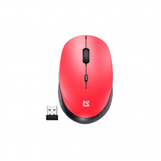 Мышка Defender Auris MB-027 Silent Wireless Red (52026)