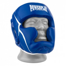 Боксерский шлем PowerPlay 3100 PU Синій XS (PP_3100_XS_Blue)