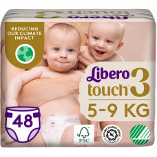 Подгузники Libero Touch Размер 3 (5-9 кг) 48 шт (7322541750095)