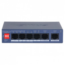Коммутатор сетевой Dahua DH-CS4006-4ET2GT-36 PoE