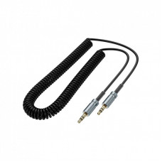 Кабель мультимедийный 3.5mm M to 3.5mm M 3.0m UPA31 Cindy spring AUX Black HOCO (6942007631235)