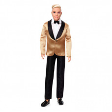 Кукла Barbie Signature Праздничный Кен блондин (JGK55)