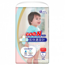 Подгузники GOO.N Plus Трусики для детей 9-14 кг размер L 44 шт (21000632)