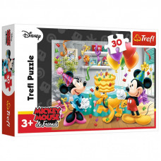 Пазл Trefl Mickey&friends Именинный торт 30 элементов (5900511182118)