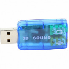 Звуковая плата Dynamode USB 6(5.1) blue (USB-SOUNDCARD2.0 blue)