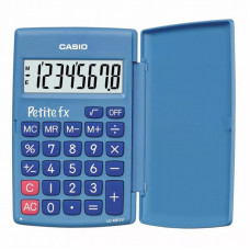 Калькулятор Casio LC-401LV-BU-W-A-EP, голубой (CALC-CAS-LC-401LV-BU)