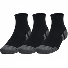 Носки Under Armour 1379528-001 Performance Cotton 3 пари Qtr чорний LG (196883994236)