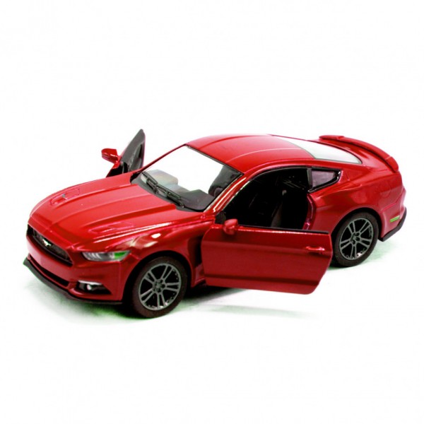 Детская модель машинки Ford Mustang GT (2015) Kinsmart KT5386FW, 1:38  (Red)
