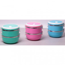 Ланч-бокс Kamille Food Box 2 ємності по 700 мл, 16.5х15х15см (116290)