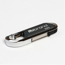 USB флеш накопитель Mibrand 32GB Aligator Grey USB 2.0 (MI2.0/AL32U7G)
