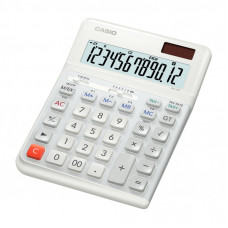 Калькулятор Casio DE-12E-WE-WA-E, белый (CALC-CAS-DE-12E-WE-W)