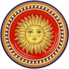 Набір 4 порцелянові тарілки Sicilia "Sole" Ø19см (Сонце) (110890)