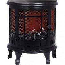 Камін декоративний "Black&Fire" з LED підсвічуванням, 30х16х35см (113890)