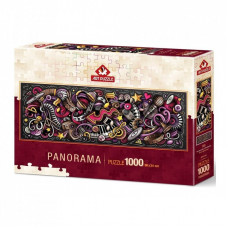 Пазл ART PUZZLE Элементы ритма (панорама), 1000 элементов (5351)