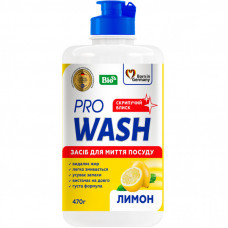 Средство для ручного мытья посуды Pro Wash Лимон 470 г (4260637724106/4823128001058)