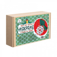 Набор для творчества Макраме "Игрушки на елку" Умняшка М-005 набор для 2 игрушек