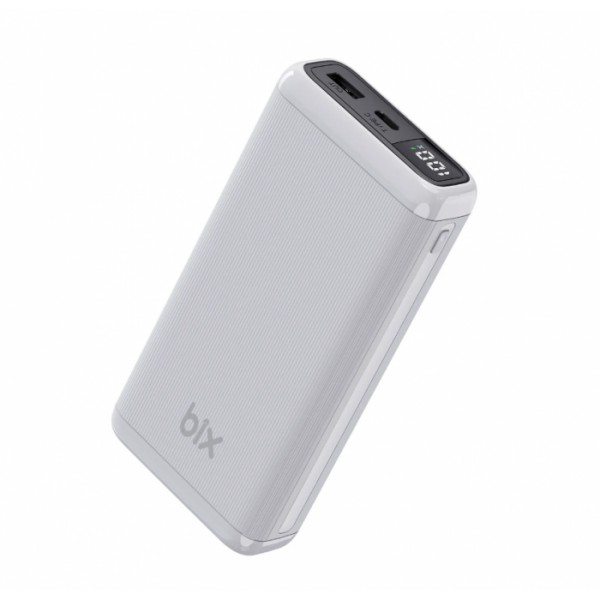 Внешний аккумулятор Power bank BIX BXPB204 20000mAh PD22,2W+QC3.0 батарея быстрая зарядка (133501)