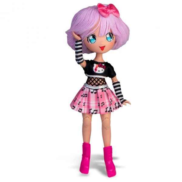 Детская кукла "Тедди Рок" 4SF Manga Dolls HKTF0100 серии "Hello Kitty"