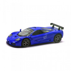 Машинка инерционная "McLaren F1 GTR" KT5411W масштаб 1:36 (Синий)
