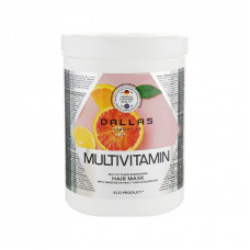 Маска для волос Dalas Multivitamin Энергетическая с компл. мультивитаминов, экстрактом женьшеня и маслом авокадо 1 л (4260637723239)